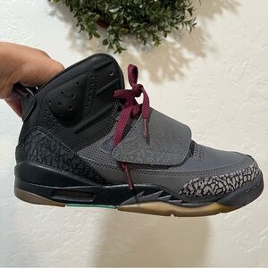 Air Jordan Son Of Mars Bordeaux 2012 Size 7Y Rare Retro Authentic Black MJ